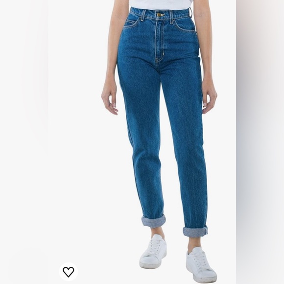 American Apparel High Waisted Jeans - Picture 3 of 14